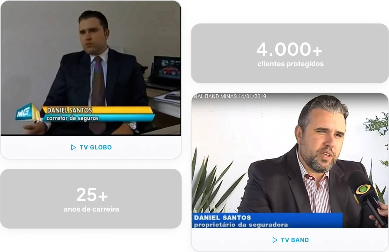 Daniel Santos - Corretor de Seguros e Fundador da Prevline